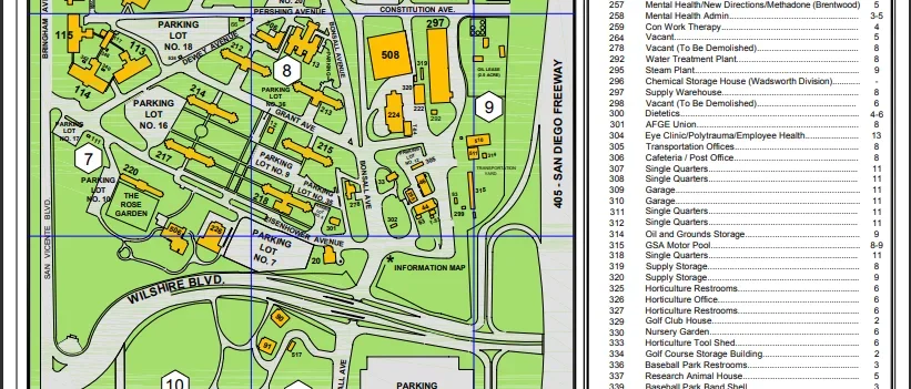 West Los Angeles Campus Map